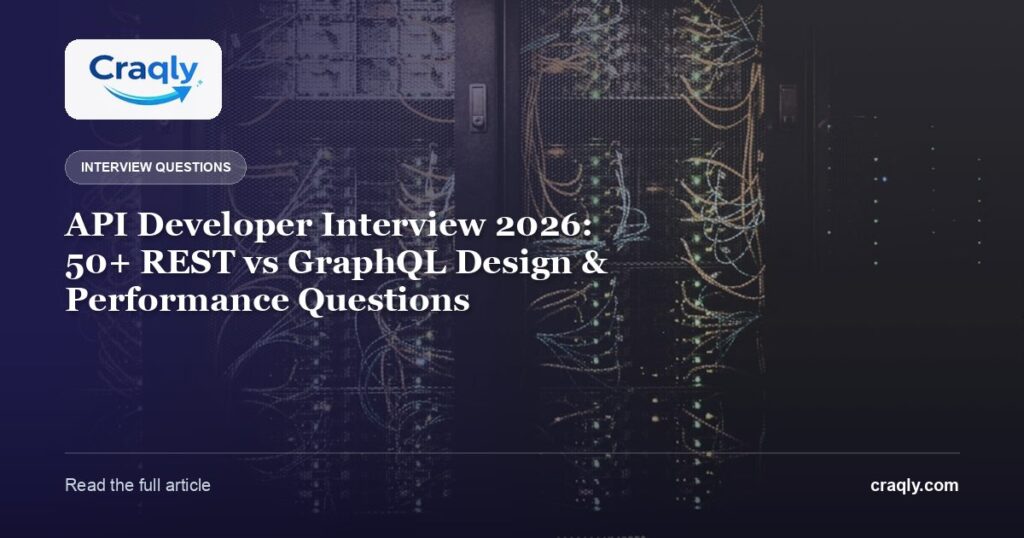 API Developer Interview 2026: 50+ REST vs GraphQL Design & Performance Questions