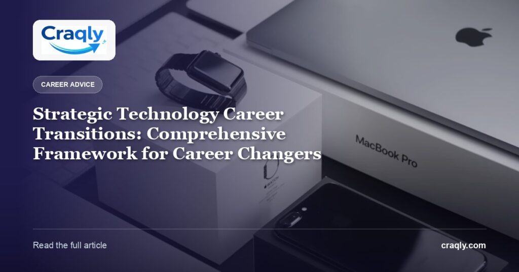 Strategic Technology Career Transitions: Comprehensive Framework for Career Changers