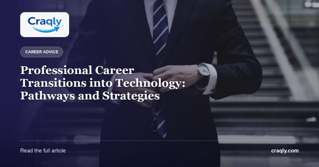 Professional Career Transitions into Technology: Pathways and Strategies