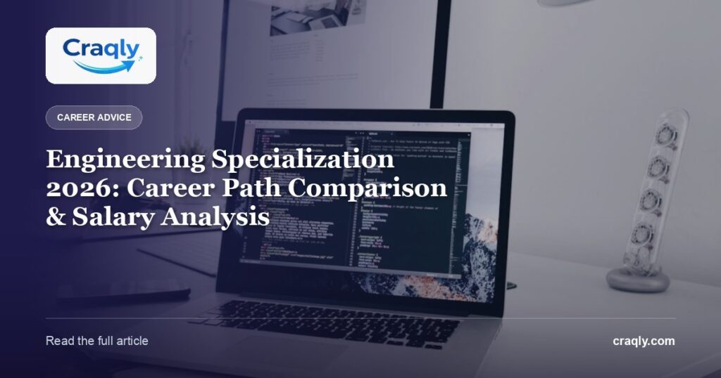 Engineering Specialization 2026: Career Path Comparison & Salary Analysis