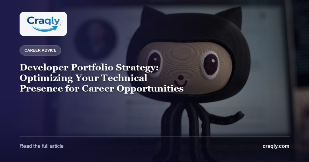 Developer Portfolio Strategy: Optimizing Your Technical Presence for Career Opportunities