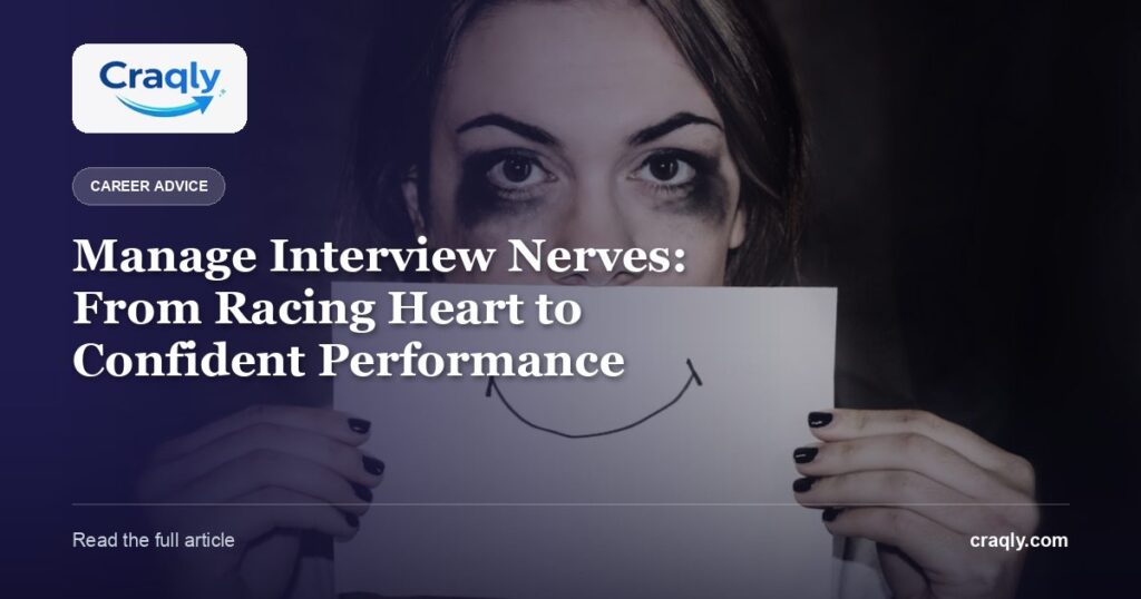 Manage Interview Nerves: From Racing Heart to Confident Performance