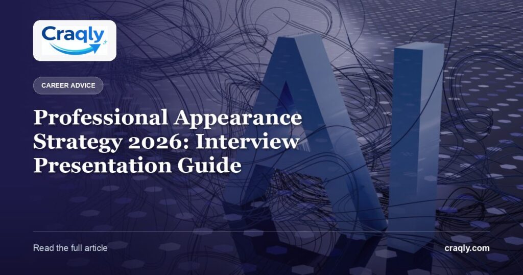 Professional Appearance Strategy 2026: Interview Presentation Guide