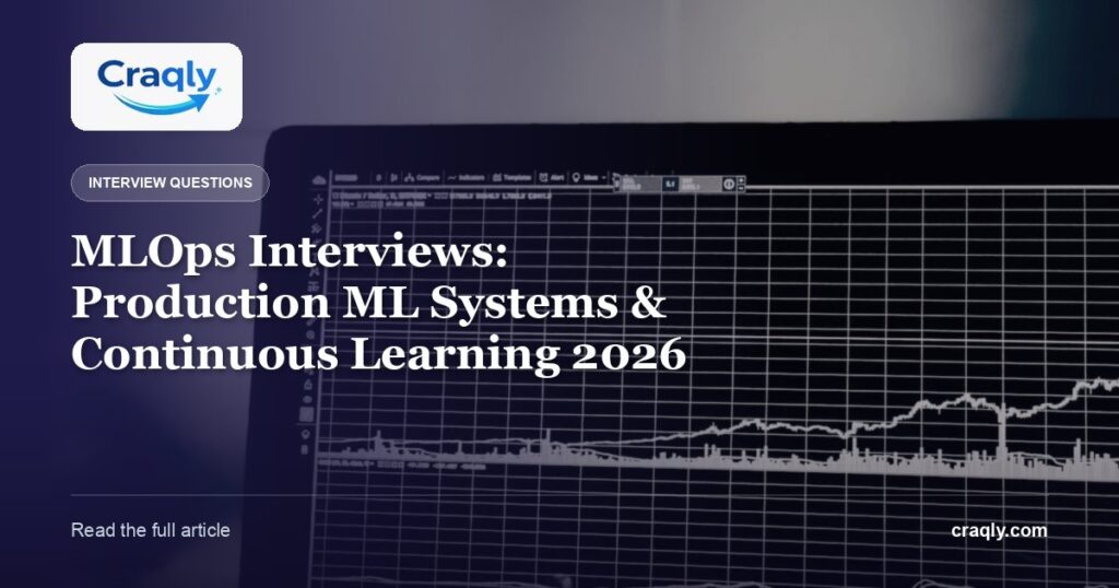MLOps Interviews: Production ML Systems & Continuous Learning 2026