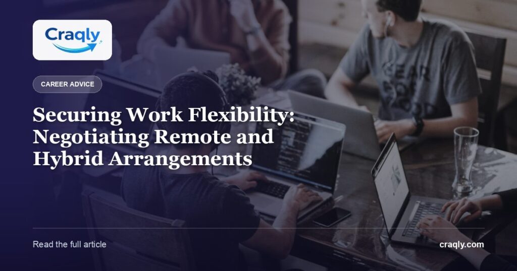 Securing Work Flexibility: Negotiating Remote and Hybrid Arrangements