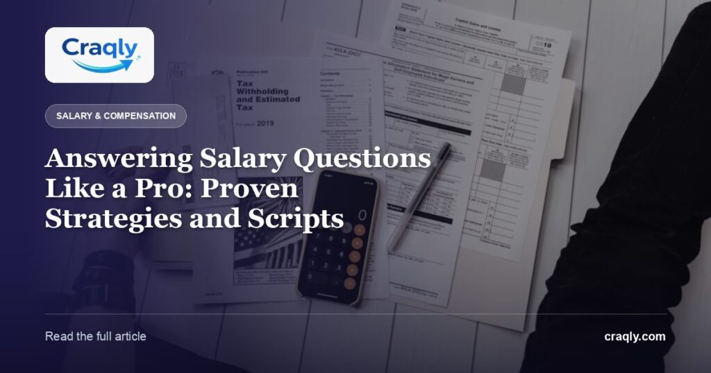 Answering Salary Questions Like a Pro: Proven Strategies and Scripts