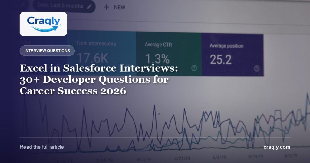 Excel in Salesforce Interviews: 30+ Developer Questions for Career Success 2026