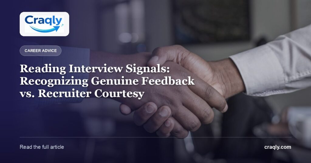 Reading Interview Signals: Recognizing Genuine Feedback vs. Recruiter Courtesy