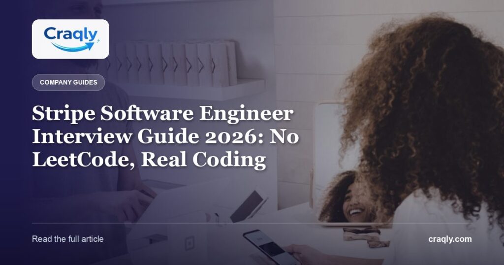 Stripe Software Engineer Interview Guide 2026: No LeetCode, Real Coding
