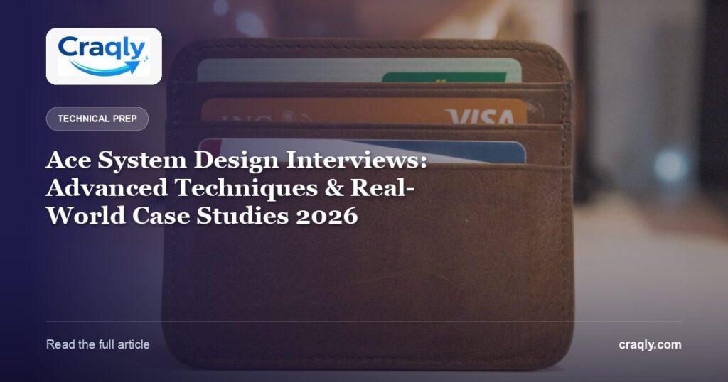 Ace System Design Interviews: Advanced Techniques & Real-World Case Studies 2026