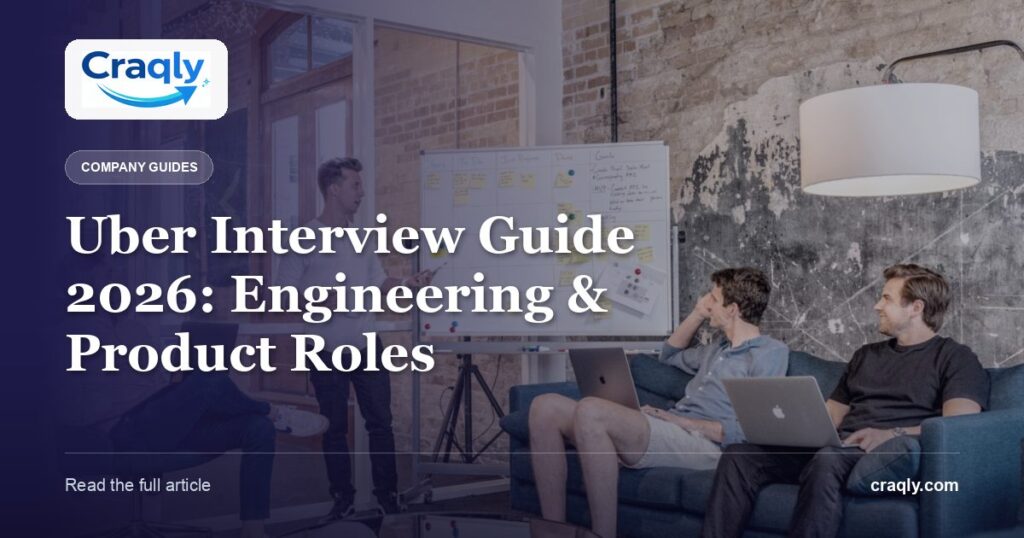 Uber Interview Guide 2026: Engineering & Product Roles