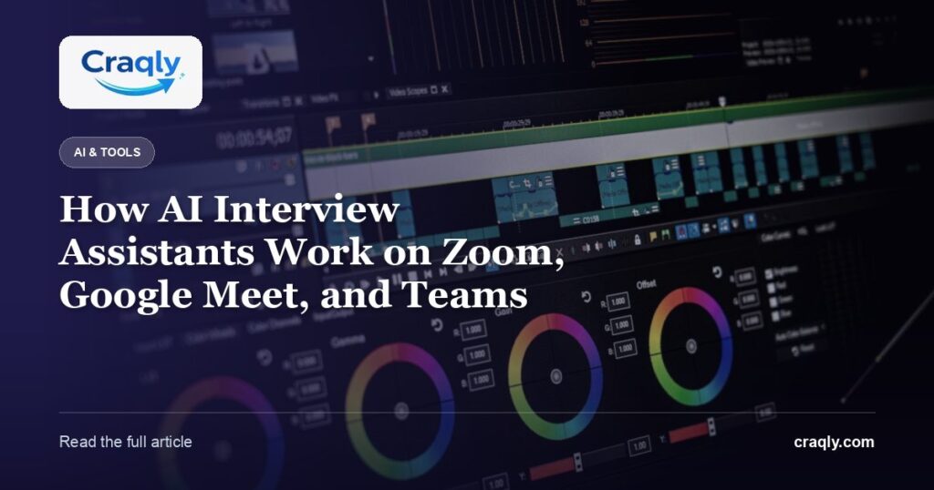 How AI Interview Assistants Work on Zoom, Google Meet, and Teams