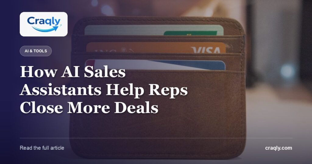 How AI Sales Assistants Help Reps Close More Deals