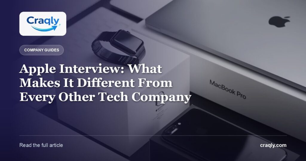 Apple Interview: What Makes It Different From Every Other Tech Company