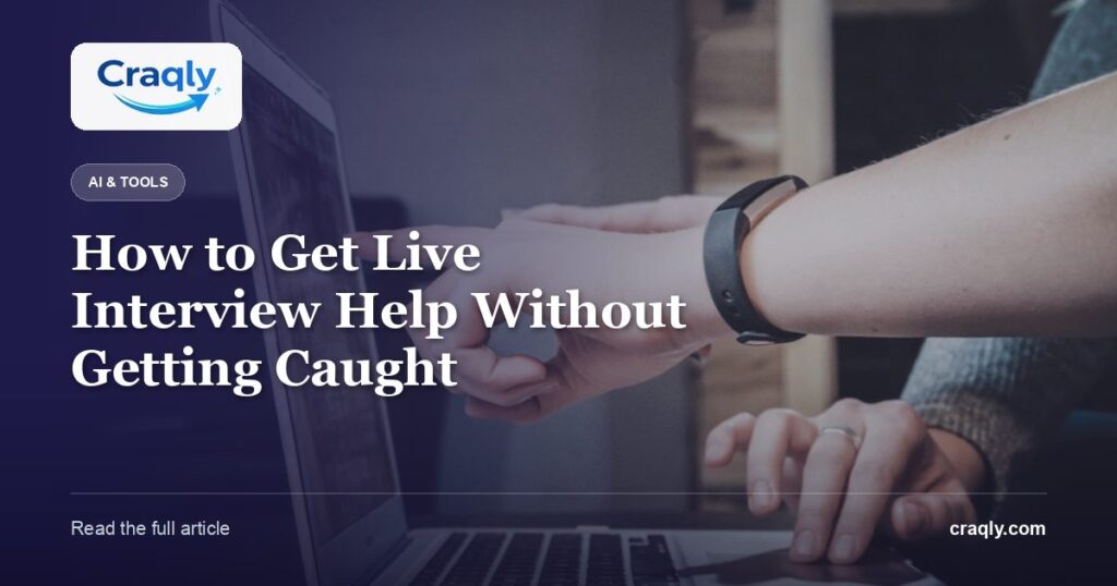 How to Get Live Interview Help Without Getting Caught