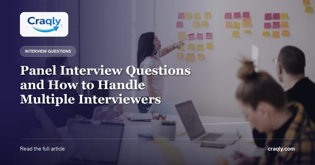 Panel Interview Questions and How to Handle Multiple Interviewers