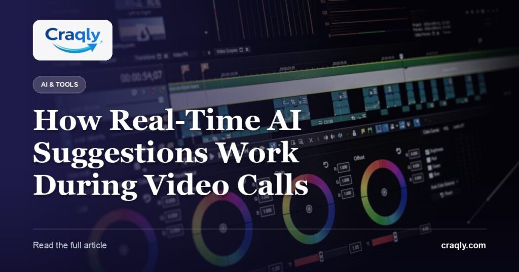 How Real-Time AI Suggestions Work During Video Calls