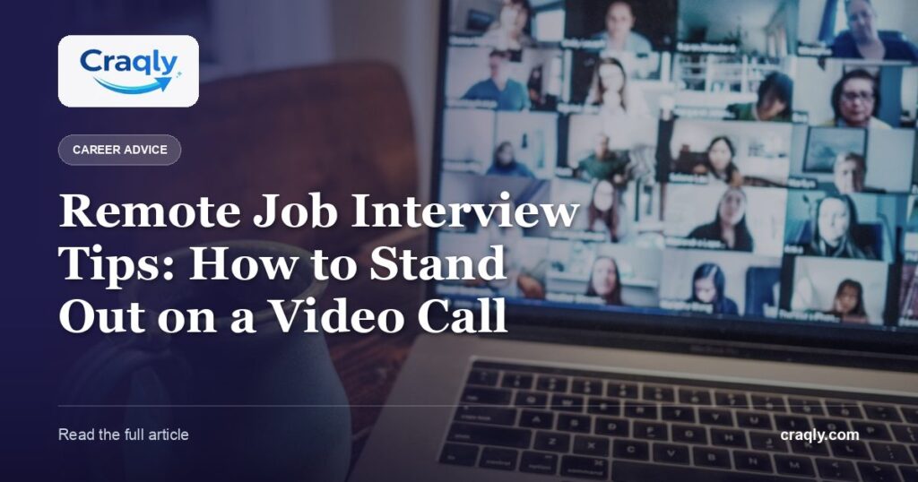 Remote Job Interview Tips: How to Stand Out on a Video Call