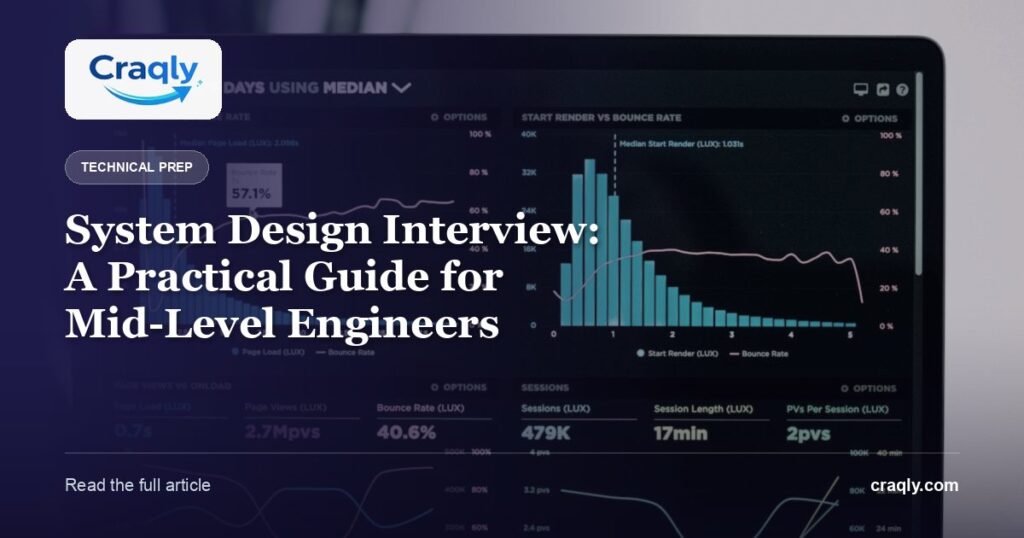 System Design Interview: A Practical Guide for Mid-Level Engineers