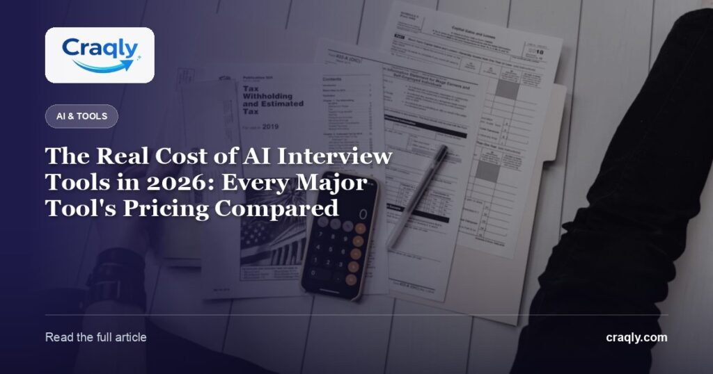 The Real Cost of AI Interview Tools in 2026: Every Major Tool’s Pricing Compared