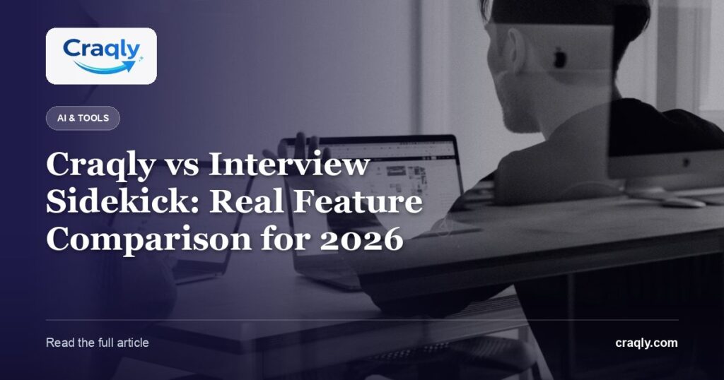 Craqly vs Interview Sidekick: Real Feature Comparison for 2026