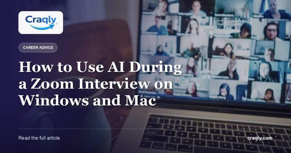 How to Use AI During a Zoom Interview on Windows and Mac