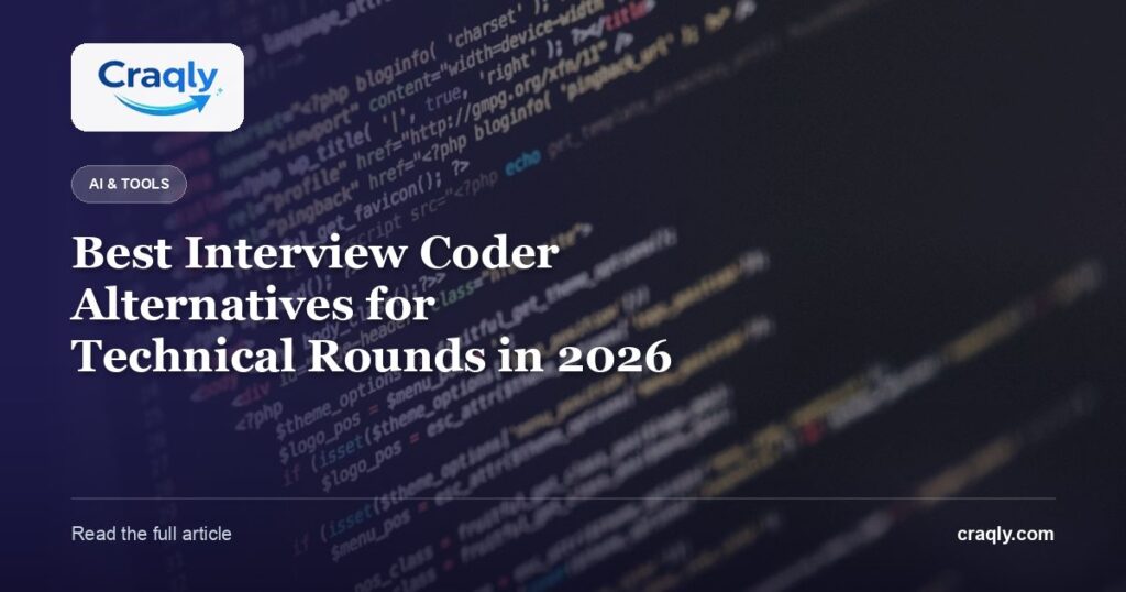 Best Interview Coder Alternatives for Technical Rounds in 2026